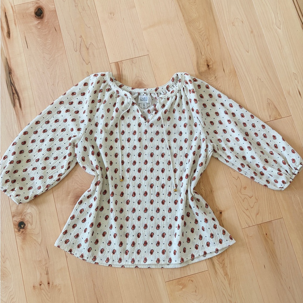Croft & Barrow Printed Blouse